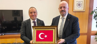We Visited Deputy Minister of Trade Mr. Rıza Tuna